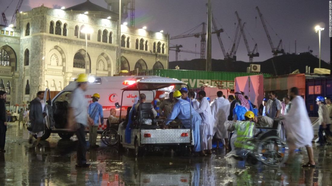 87 dead in Mecca crane collapse