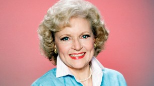 THE GOLDEN GIRLS -- Season 1 -- Pictured: Betty White as Rose Nylund -- (Photo by: Herb Ball/NBC/NBCU Photo Bank)