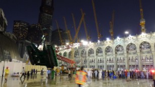A crane collapsed Friday, September 11, at one of Islam&#39;s most important mosques, the Masjid al-Haram in Mecca, Saudi Arabia.  At least 107 people were killed and 238 others injured, Saudi Arabia&#39;s civil defense authorities said.