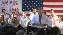 jeb bush reagn bush shirt miami_00003308.jpg