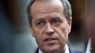 Australian Labor Party leader Bill Shorten.