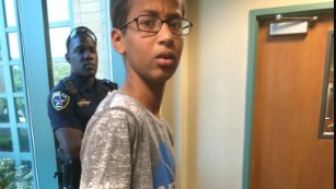 Ahmed Mohamed was arrested and led from his Texas high school 