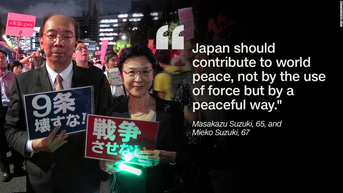 Japan officially abandons pacifism