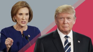 Fiorina wins when she stumps Trump