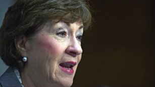Sen. Susan Collins is one of the few Republicans who think an Obama nominee should get a hearing