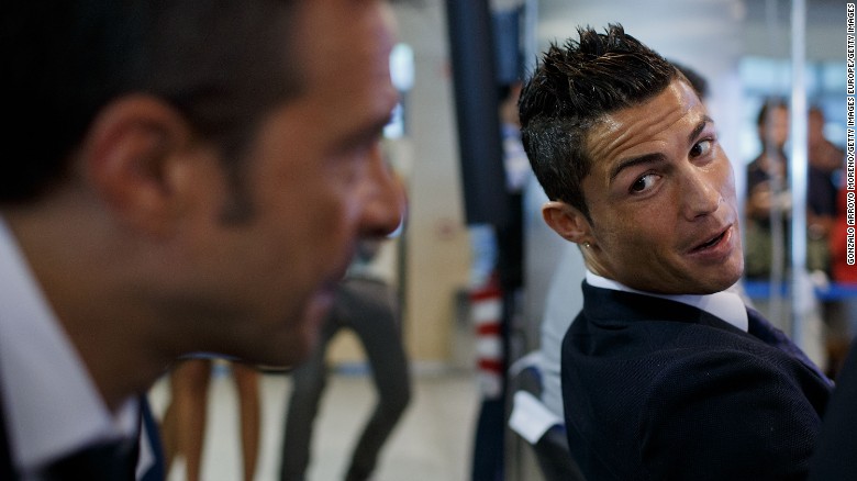 Mendes was at Ronaldo's side when the star renewed his Real contract in September 2013.