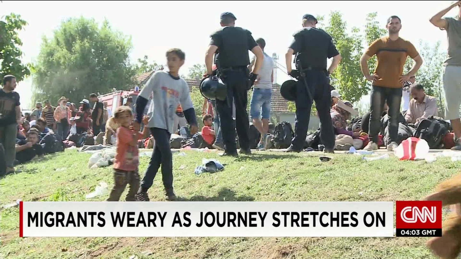 Migrants find confusion at European borders