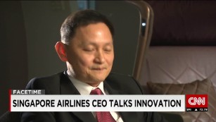 Singapore Airlines CEO talks innovation