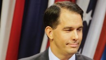 Wisconsin Gov. Scott Walker, who ran against Trump in the primary