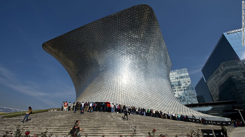 Designed by Mexican architect Fernando Romero and bankrolled by tycoon Carlos Slim, the Soumaya Museum in Mexico City opened in 2011 and is now the most visited museum in the country. 