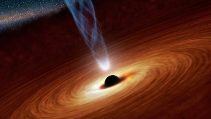 Black hole is 30 times bigger than expected