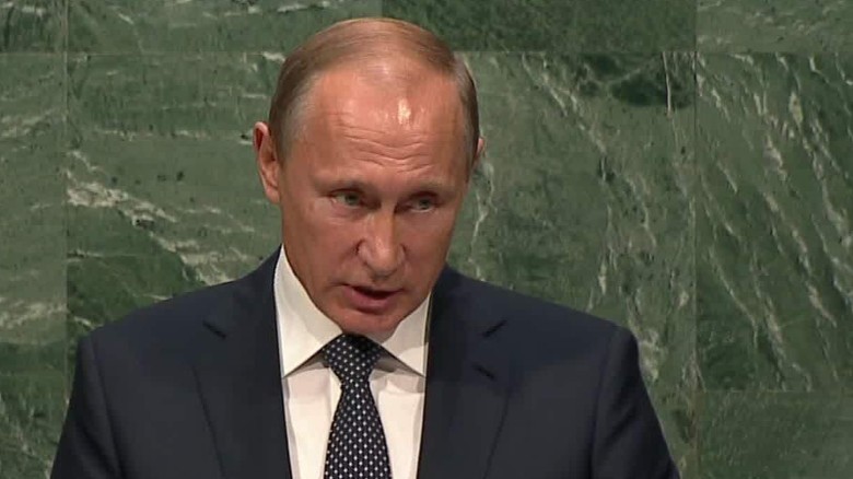 President Putin addresses terrorism at the U.N.