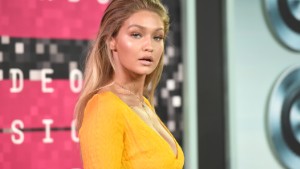 LOS ANGELES, CA - AUGUST 30:  Model Gigi Hadid attends the 2015 MTV Video Music Awards at Microsoft Theater on August 30, 2015 in Los Angeles, California.  (Photo by Jason Merritt/Getty Images)