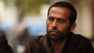 Former Afghan soldier Abdul Wahid Sayeed Khali deserted the army to travel to Europe and seek refuge after the Taliban threatened him and his family.