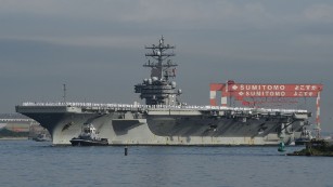 USS Ronald Reagan visits South Korea