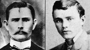 Jesse James and Robert Ford