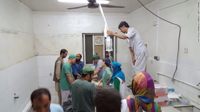 &quot;We were running a hospital treating patients, including wounded combatants from both sides -- this was not a &#39;Taliban base,&#39; &quot; said Dr. Joanne Liu, international president of Doctors Without Borders or Médecins Sans Frontières, upon release of the group&#39;s internal review of the attack.