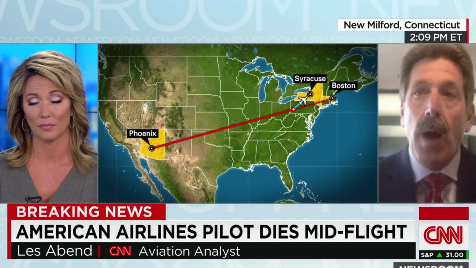 American Airlines pilot dies mid-flight, co-pilot lands