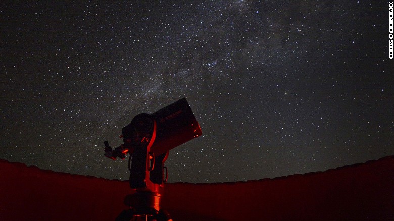 Namibia offers stunning views of the Milky Way.