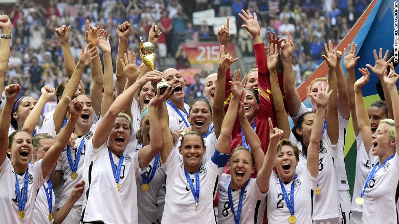 The U.S. women&#39;s soccer team won its third FIFA Women&#39;s World Cup title in a game that made history, electrifying more than 25 million television viewers.