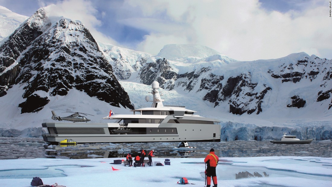 &quot;People like to do new things, and one of those is to visit new places and do expeditions,&quot; Caminada says. &quot;A younger generation of superyacht owners, or potential owners, want to do things like go in a helicopter or go skiing, or look at marvelous wildlife. But until now, superyachts have not been capable of doing that. This is the first boat of its kind.&quot;