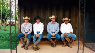 A total of 30 cowboys are employed on the ranch