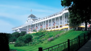 Best Historic Resort: Grand Hotel (1887) Mackinac Island, Michigan.