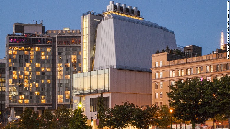 New York's Whitney Museum of American Art reopened this year in a new location in the fashionable Meatpacking district. It started out in Greenwich Village in 1931, before relocating to the Upper East Side in the 1960s. 