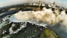 It's not often you get to see images of Niagara Falls from this angle -- that's the beauty of drone landscape photography.