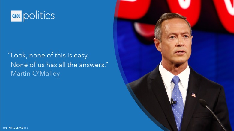 martin o&#39;malley debate quote gfx