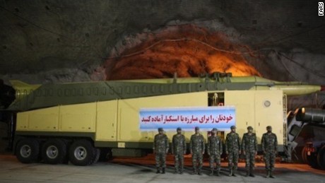 Iran shows secret missile facilities