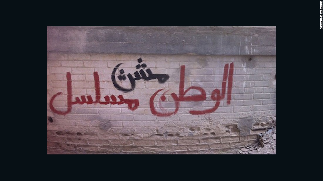 Artists hid message in 'Homeland'