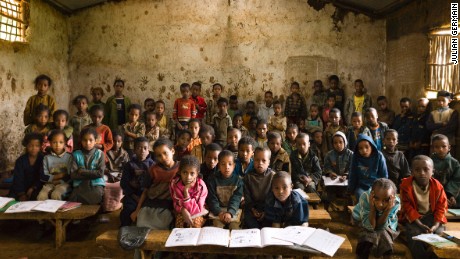 Gambela Elementary School, Gambela, Welisso District, Ethiopia. 
Grade 1, Music. 
October 9th, 2009.
