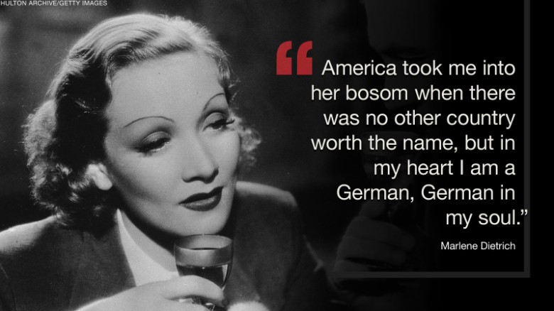 Famous RefugeesMarleneDietrich