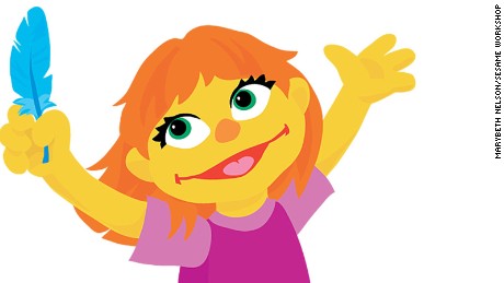 'Sesame Street' adds Julia, an autistic character, to its cast