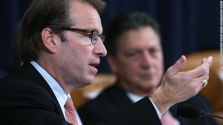 WASHINGTON, DC - OCTOBER 22:  U.S. Rep. Peter Roskam (R-IL) (L) speaks during a hearing before the House Select Committee on Benghazi October 22, 2015 on Capitol Hill in Washington, DC. The committee held a hearing to continue its investigation on the attack that killed Ambassador Chris Stevens and three other Americans at the diplomatic compound in Benghazi, Libya, on the evening of September 11, 2012.  (Photo by Chip Somodevilla/Getty Images)