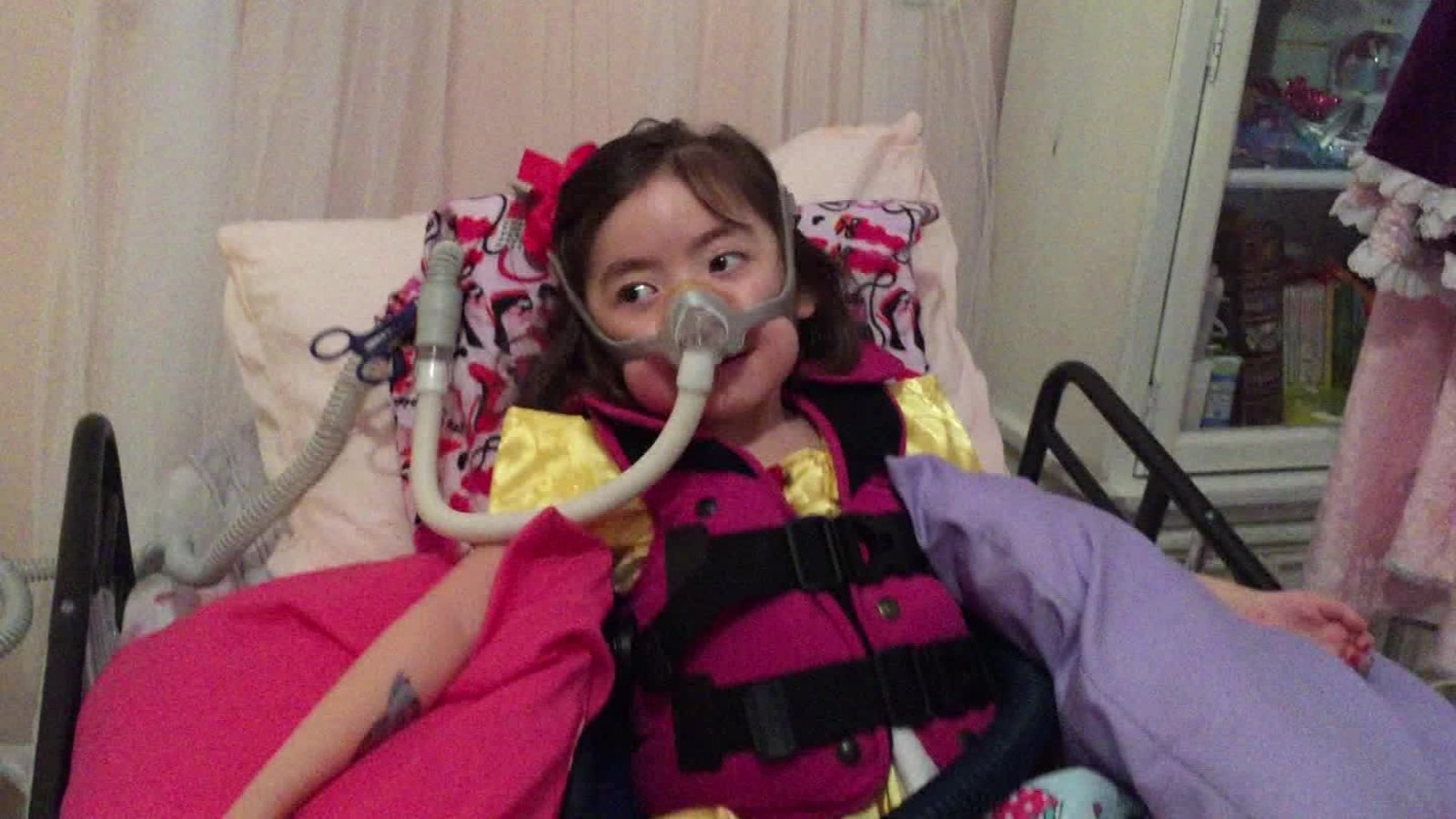 Julianna's lung treatment