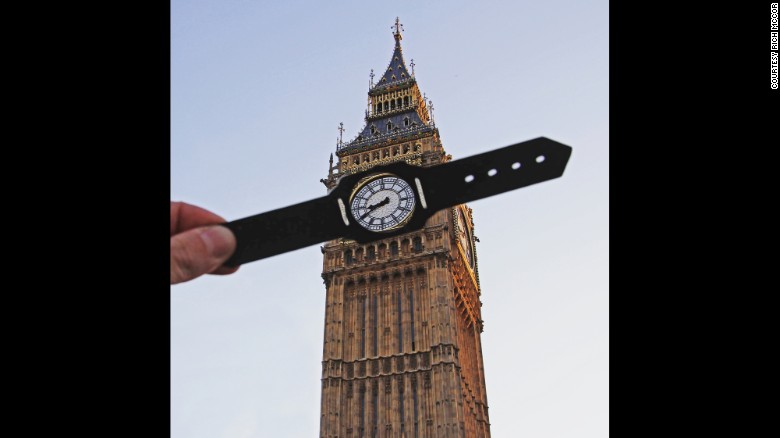 Londoner McCor&#39;s project started on a whim when he snapped this photo of the city&#39;s Big Ben clock tower. &quot;A young girl and her father came round and asked to see the photo I&#39;d just taken,&quot; McCor says. &quot;They asked if I had more of these. That encouraged me to see what other icons I could shoot.&quot;