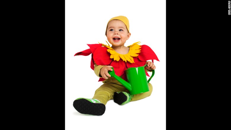 &lt;a href=&quot;http://www.realsimple.com/holidays-entertaining/holidays/halloween/last-minute-halloween-costume-ideas&quot; target=&quot;_blank&quot;&gt;Real Simple&lt;/a&gt; came up with last-minute costume ideas for kids, like this easy flower getup. &lt;a href=&quot;http://www.cnn.com/2013/10/31/living/real-simple-halloween-costumes/index.html&quot;&gt;Read more ideas here&lt;/a&gt;.