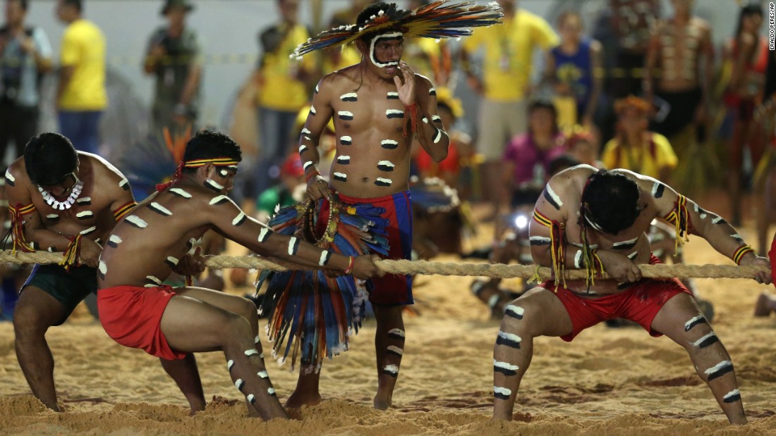 Indigenous Games Show Off Traditional Skills