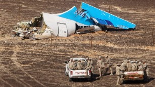 U.S. officials express growing confidence bomb downed Russian plane