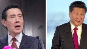 chinese president xi jinping taiwan president Ma Ying jeou meet rivers intv nr _00001705.jpg