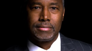 Retired neurosurgeon on September 16 at the CNN Republican presidential debate at the Ronald Reagan Presidential Library and Museum, in Simi Valley, California. 