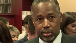 Ben Carson reacts to questions over past violence