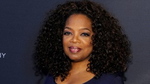 LOS ANGELES, CA - FEBRUARY 21:  Producer/actress Oprah Winfrey attends The Weinstein Company's Academy Awards Nominees Dinner in partnership with Chopard, DeLeon Tequila, FIJI Water and MAC Cosmetics on February 21, 2015 in Los Angeles, California.  (Photo by Angela Weiss/Getty Images for FIJI Water)