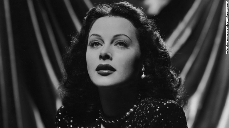 Hedy Lamarr in 1943 in a promotional portrait for Alexander Hall&#39;s film, &quot;The Heavenly Body.&quot; 
