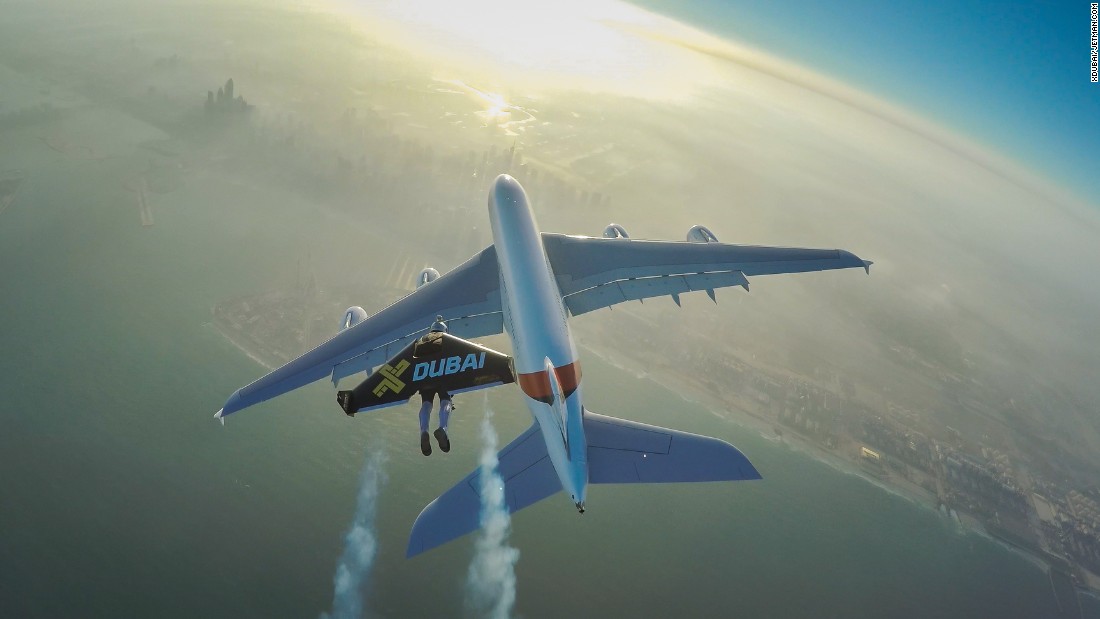 Daredevil Jetmen Reach New Heights Alongside A380 Jet