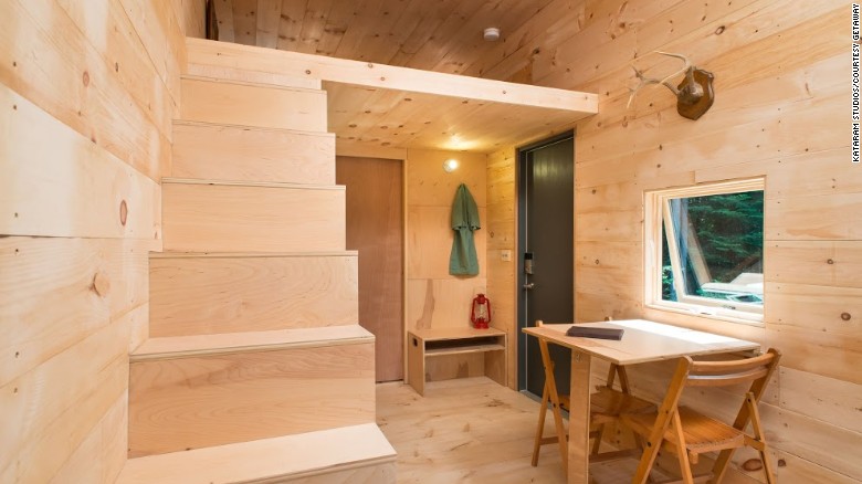 Getaway&#39;s tiny houses emphasize simplicity. Company founders encourage guests to avoid overplanning.
