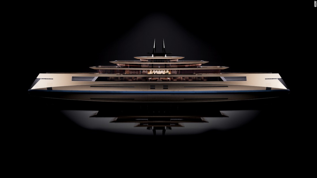 &quot;Symmetry reflects a genuine owner-centered philosophy of the yacht as a custom-designed private estate, moving freely over the world&#39;s oceans,&quot; designer Sander J. Sinot tells CNN Sport. &lt;br /&gt;&quot;It offers an abundance of space to welcome beloved ones to indulge, work, play and enjoy life.&quot;