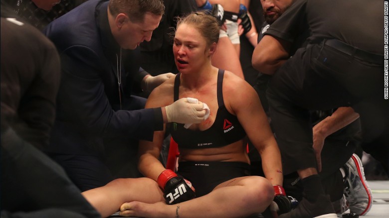 Ronda Rousey knocked out by Holly Holm in huge UFC upset